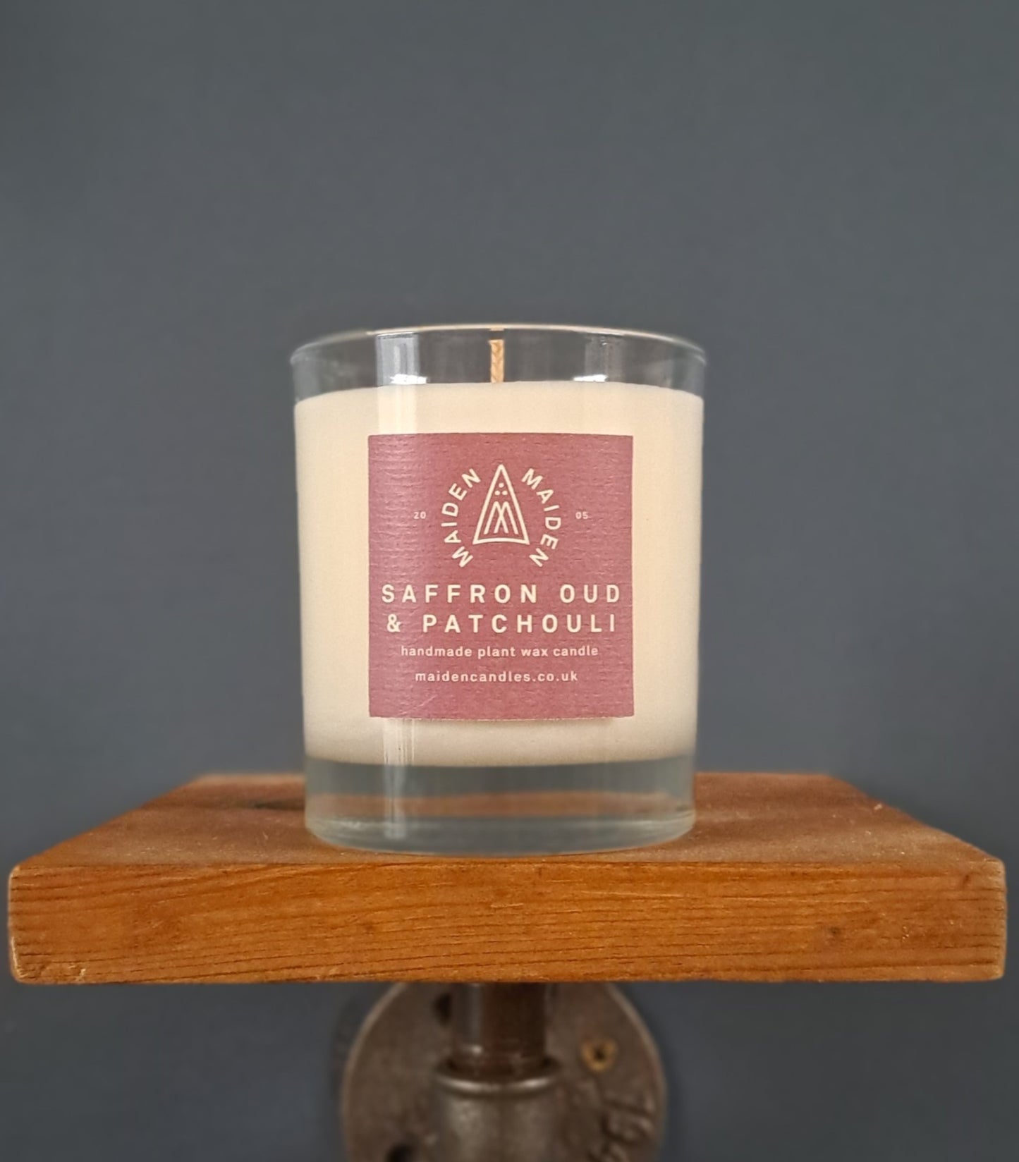 Saffron Oudh & Patchouli Scented Candle
