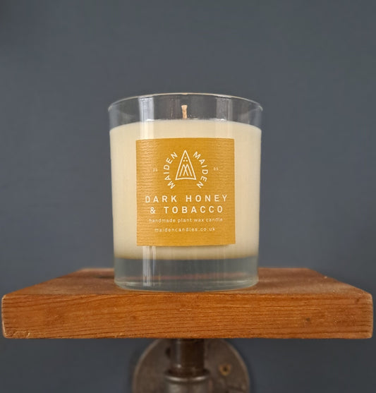 Dark Honey & Tobacco Scented Candle
