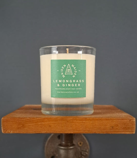 Lemongrass & Ginger Scented Candle